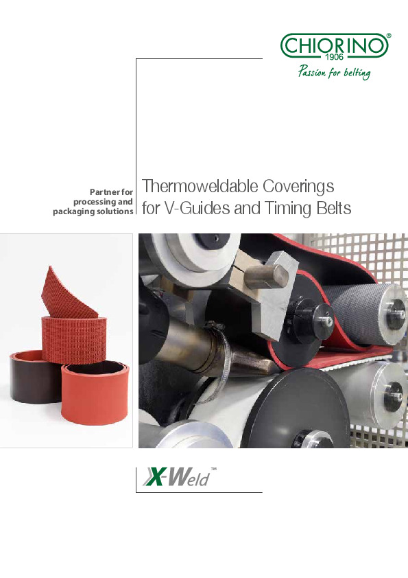 X-Weld™ Thermoweldable coverings vista previa del archivo