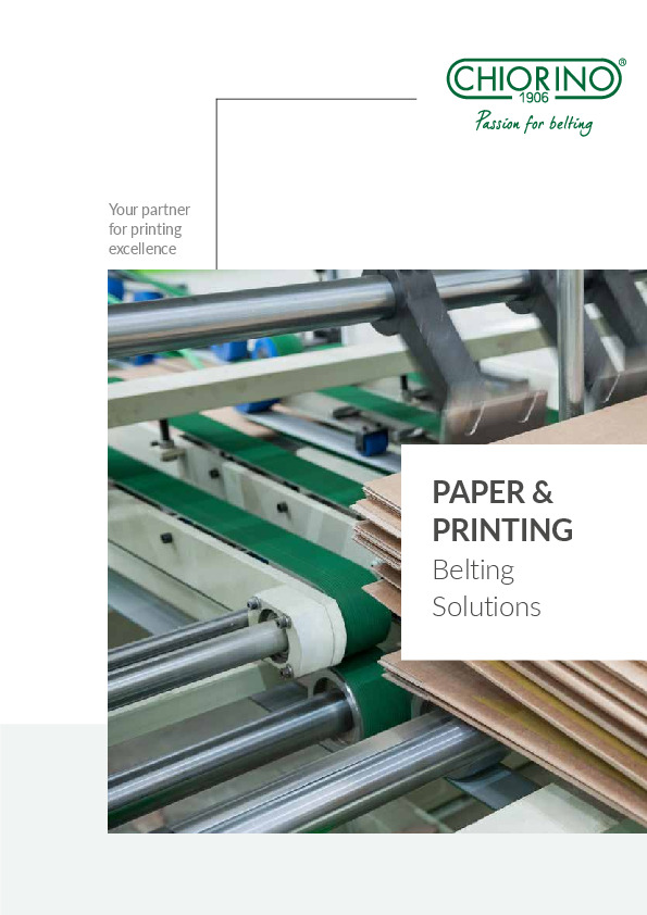 Paper & Printing - Conveyor, folder and feeder belts