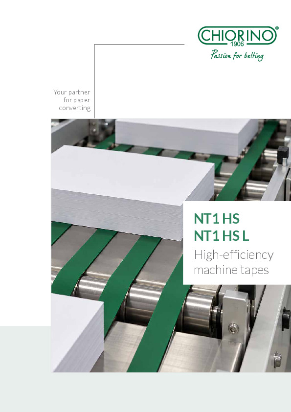NT1 HS Range for Paper Converting