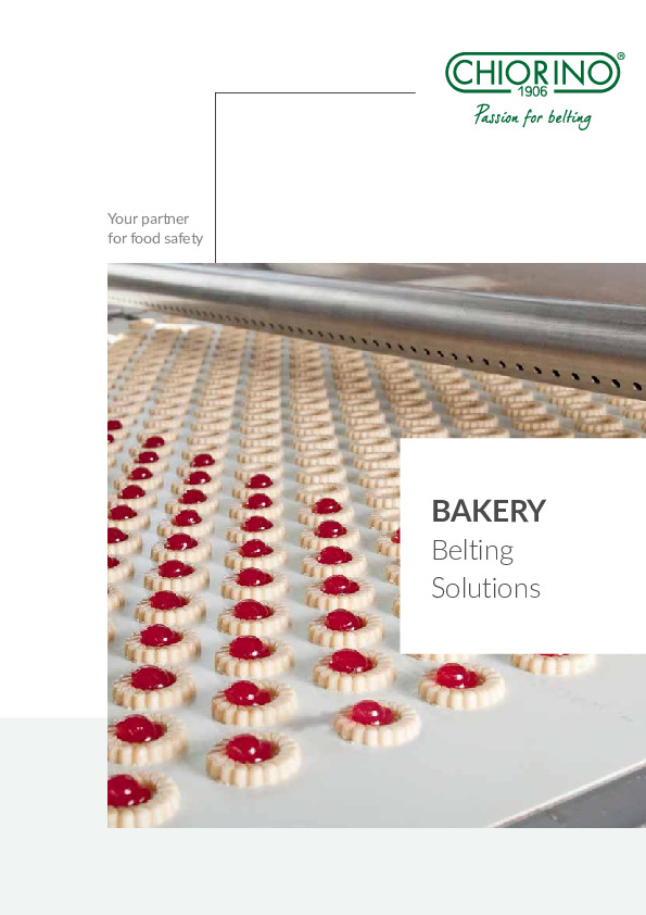 Food - Bakery - HACCP Conveyor and process belts