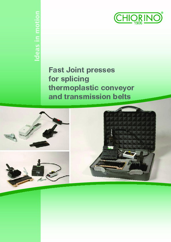 Presse Fast Joint per il giunzionamento rapido