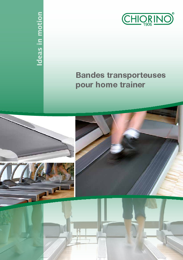 Bandes transporteuses pour home trainer aperçu du fichier