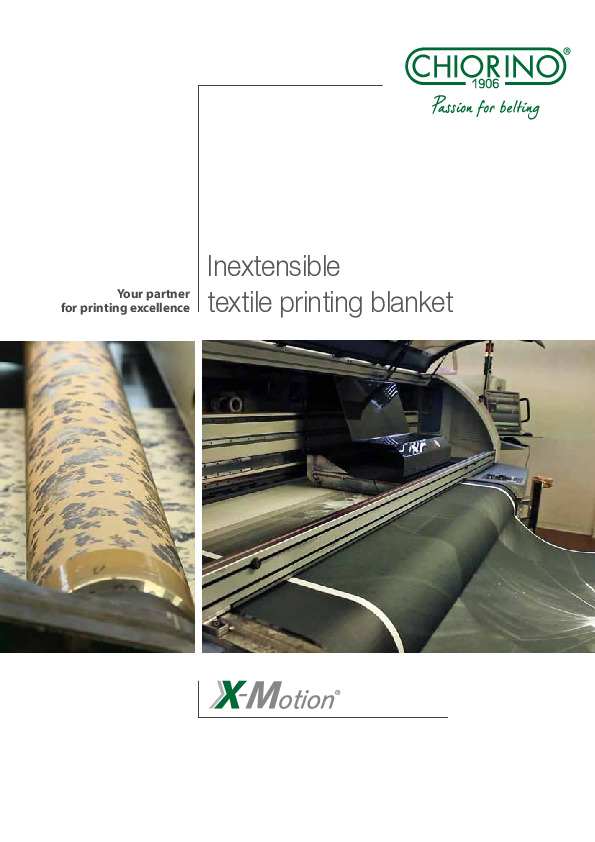 Textile - X-Motion® Printing blankets podgląd pliku