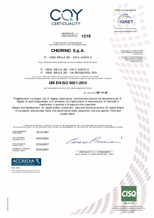 UNI EN ISO 9001:2015 file preview