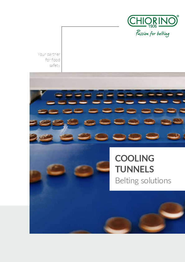 Cooling Tunnels Belting Solutions for Confectionery