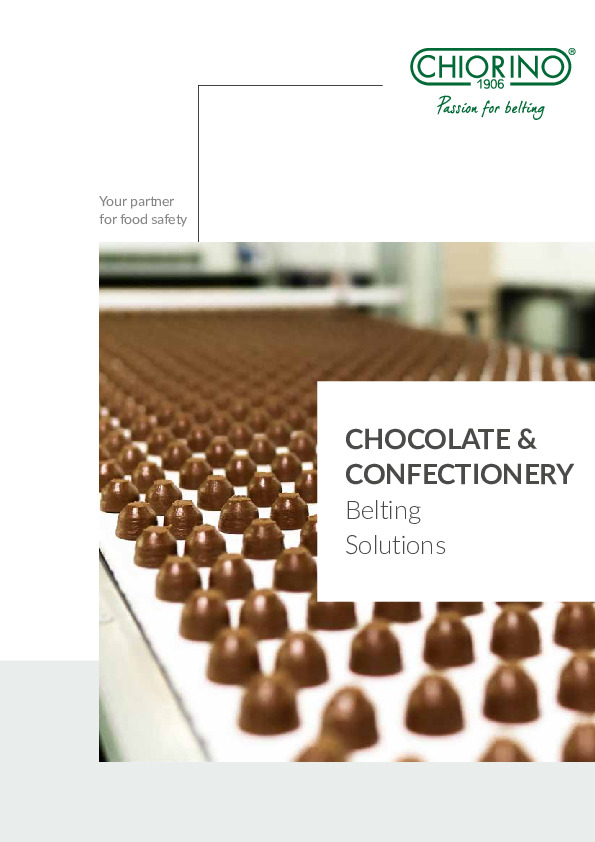 Food - Confectionery - HACCP Conveyor and process belts