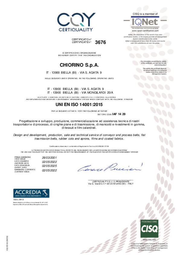 UNI EN ISO 14001:2015 visualização do arquivo