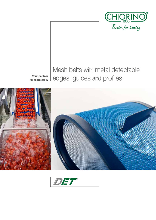 Mesh belts DET® visualização do arquivo